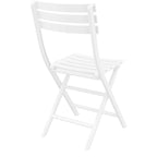 Helen Folding Chair — White