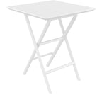 Helen Folding Table 60 Square — White