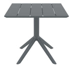 Paris Table 80 — Dark Grey