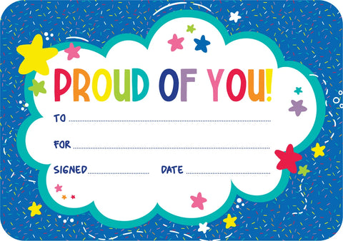 Giggle & Grow Proud of You Certificates PK30 product image