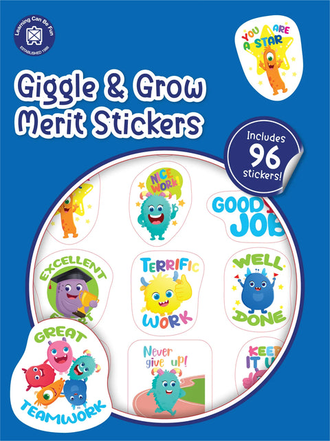 Giggle & Grow Motivational Stickers Pk72 product image
