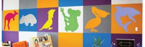 Easy Stick Acoustic Wall Tile (Animal Shapes, Pack of 6)