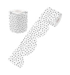 Blk and Wht Patterned Rolled Scallop Border product image