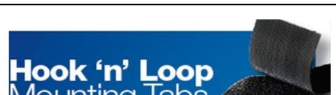Hook 'n' Loop Mounting Tabs