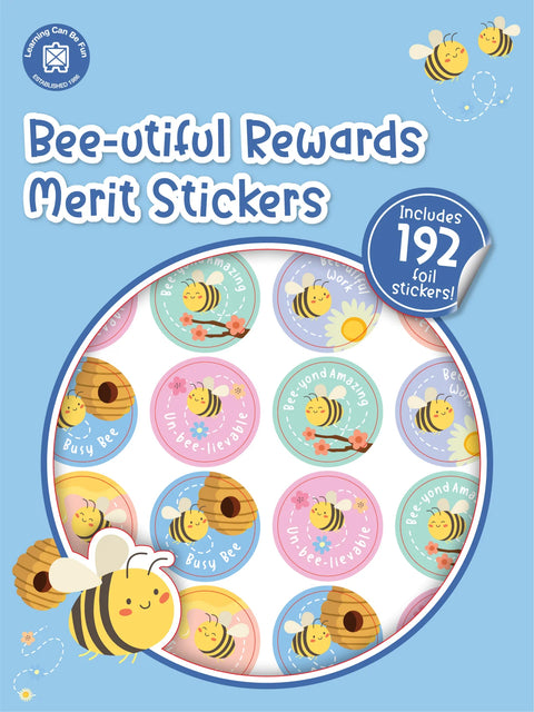 Bee-utiful Rewards Merit Stickers product image