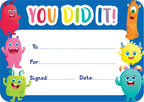 Giggle & Grow You Did It Certificates Pk30 product image