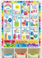 Giggle & Grow Classroom Rules Poster Set 12 product image