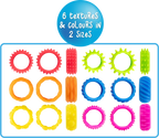 Textured Fidget Rings Set of 12 product image