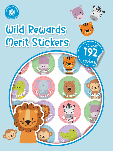 Wild Rewards - Merit Stickers product image