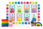 Giggle & Grow Rainbow Scalloped Pom Border product image