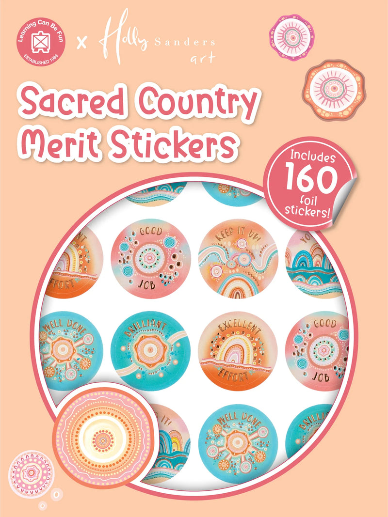 Sacred Country Foil Merit Stickers Book product image