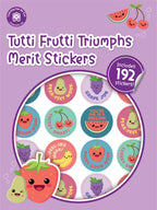 Tutti Frutti Triumphs Merit Stickers product image