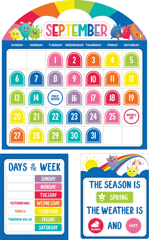 Giggle & Grow Calendar Bulletin Board Set product image