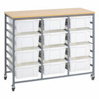 Triple Tote Tray Trolley Kit product image