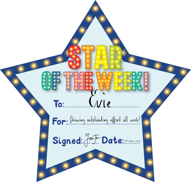 Giggle & Grow Star of the Week Cert PK30 product image