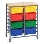 Double Tote Tray Trolley Kit product image