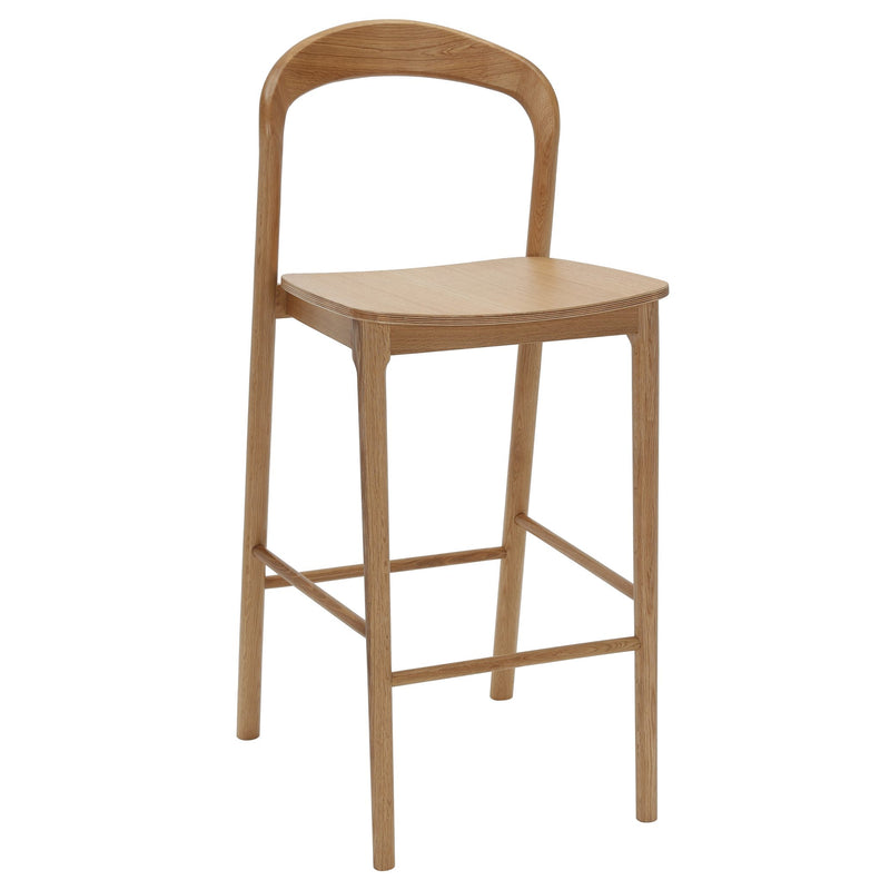 Nodo High Stool - Natural Finish