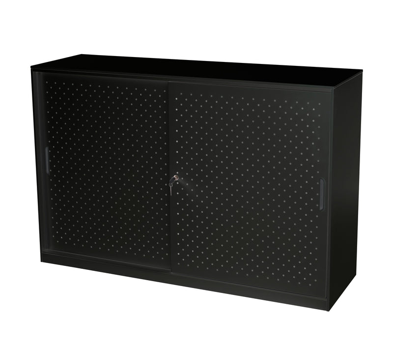 Perforated Sliding Door Cupboard