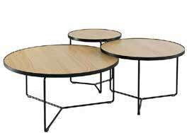 Schoolfurn Eclipse Coffee Table Range, front view