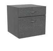 Schoolfurn Nevada Fixed Pedestal, front view
