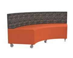 Schoolfurn Quad Cave Lounge, front view