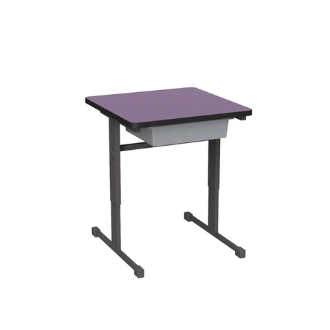 Schoolfurn T-Leg 600 Table, front view