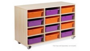 Tote Tray Trolley, front view