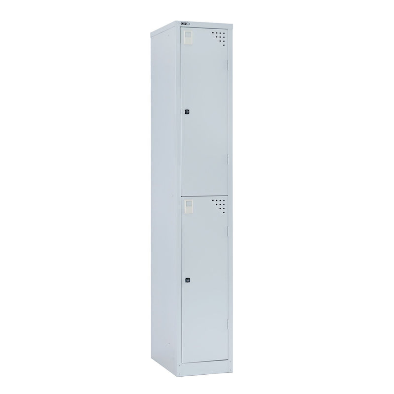 Two Tier Steel Locker 305mm Wide